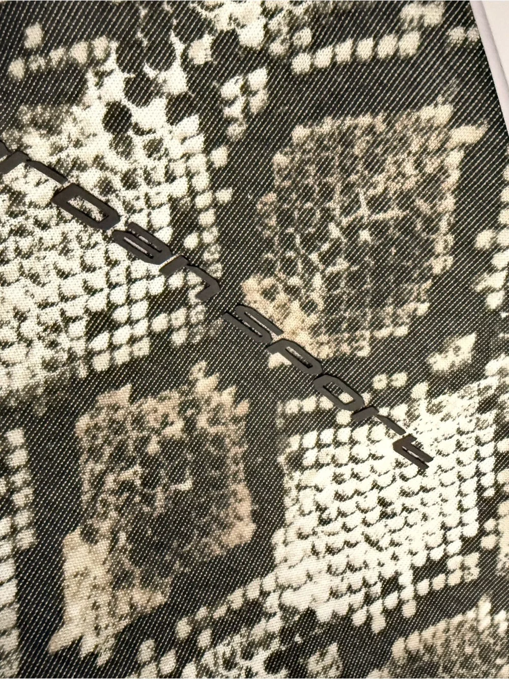 Jordan Sport Olive Green and Cream colored Snakeskin Print Hoodie